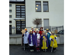 Aussendung der Sternsinger in Naumburg (Foto: Andrea Fischer)